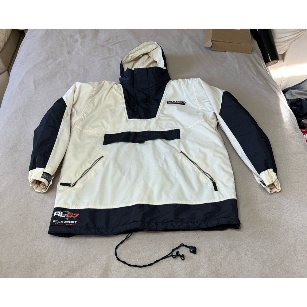 Vintage Ralph Lauren POLO SPORT Sportsman RL-67 Canvas Heavy Hiking Jacket Size
